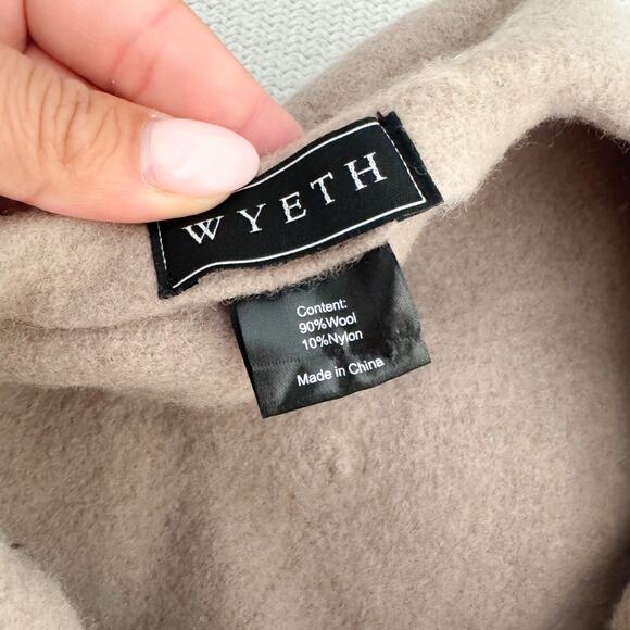 Wyeth Cream Grey Wool Beret - Picture 3 of 6